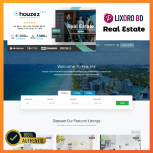 Houzez Premium Theme – Best WordPress Real Estate Theme with IDX Support