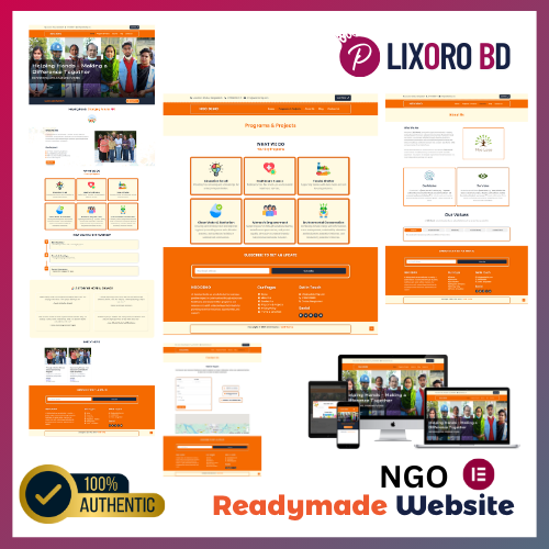 NGO Ready-Made Website