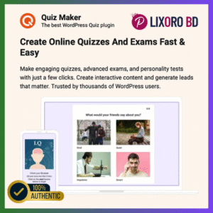 Quiz Maker Pro - Plugin