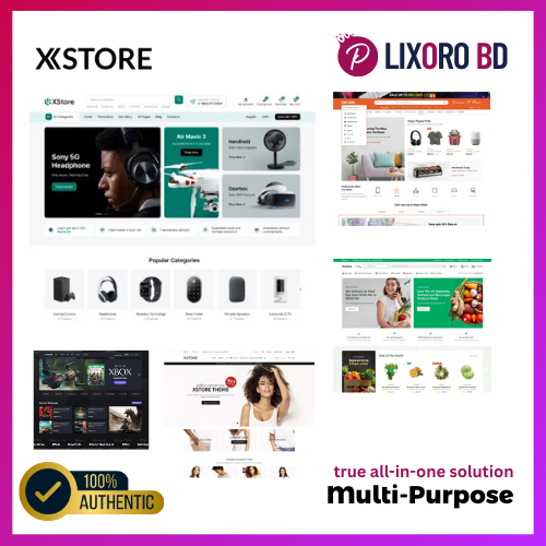 XStore Premium Theme – Best Multi-Purpose WooCommerce Theme with 70+ Shop Designs