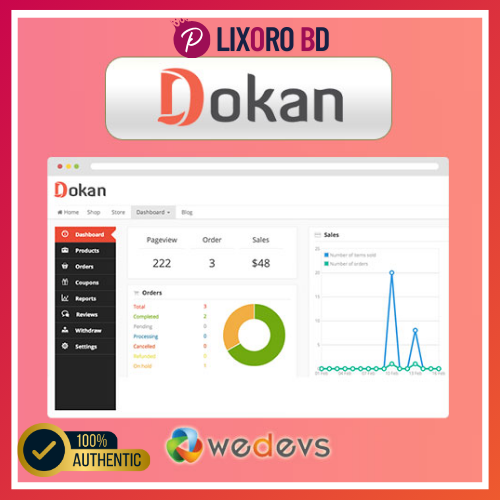 Dokan Pro Plugin – Best Multivendor Marketplace Solution for WooCommerce