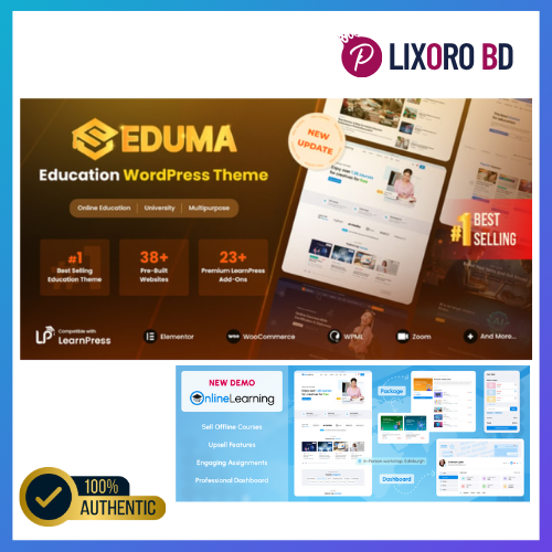 Eduma Education Premium Theme – Best WordPress LMS Theme for Schools & Online Courses