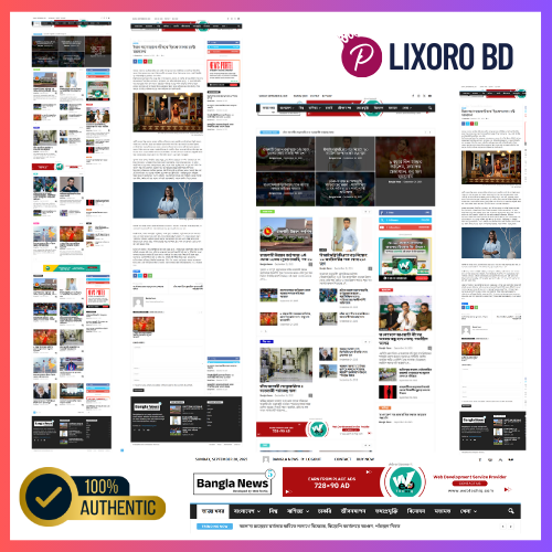BanglaNews Ready-Made Site – Complete Bengali News Portal WordPress Solution