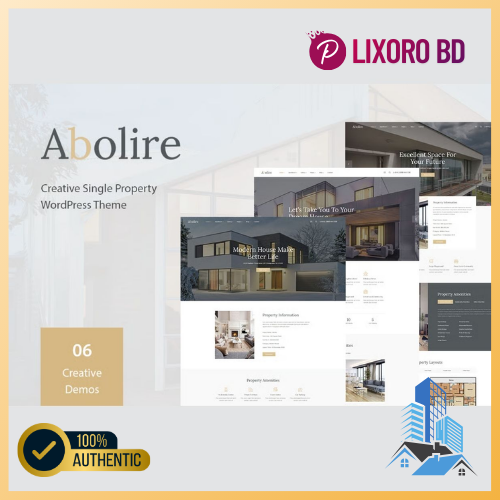 Abolire Premium Theme – Best Single Property Real Estate WordPress Theme