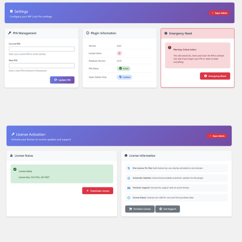WP Lock Pro -Plugin (Official)