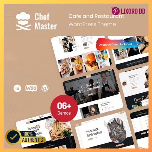 Chefmaster Restaurant Theme – Best Restaurant & Fine Dining WordPress Theme