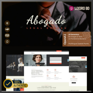 Abogado Lawyer Theme – Best Lawyer & Legal Firm WordPress Theme