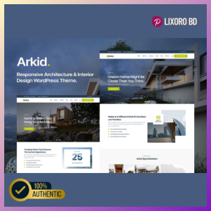 Arkid Architecture Theme – Best Architecture & Interior Design WordPress Theme