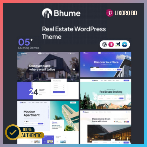 Bhume Real Estate Theme – Best Real Estate WordPress Theme