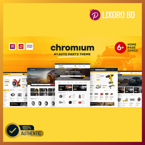 Chromium Auto Parts Theme – Best Auto Parts Shop WordPress Theme
