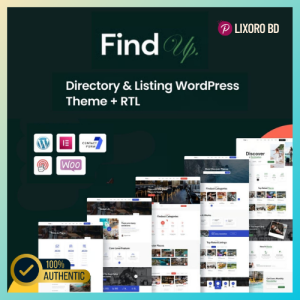 Findup Directory & Listing Theme – Best RTL Business Directory WordPress Theme