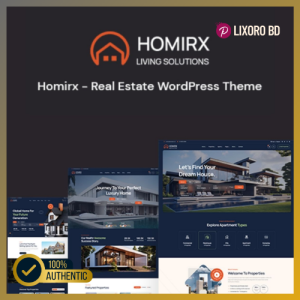 Homirx Real Estate Theme – Best Real Estate WordPress Theme