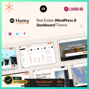 Homy Real Estate Theme – Best Real Estate & Property Listing WordPress Theme