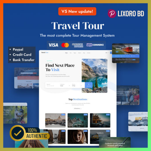 Travel Tour Booking Theme – Best Travel & Tour Booking WordPress Theme