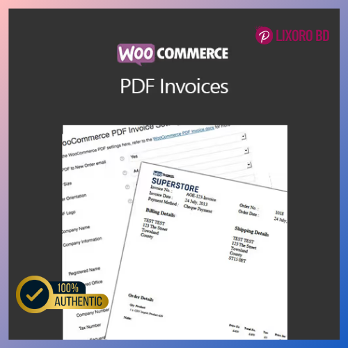 WooCommerce PDF Invoices Plugin – Best PDF Invoice Generator for WooCommerce