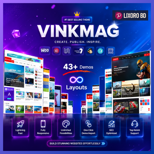 Vinkmag Newspaper Theme – Multi-Concept News Magazine WordPress Theme Vinkmag Newspaper Theme – Multi-Concept News Magazine WordPress Theme